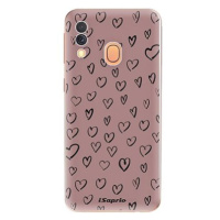 iSaprio Heart Dark - Samsung Galaxy A40