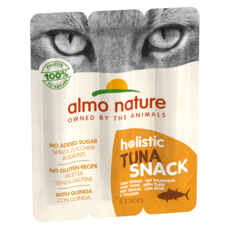 Almo Nature Holistic Snack Cat - tuňák 3 x 15 g