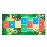 Dětský hrací koberec 80x150 cm zelený BABADAG, 237718