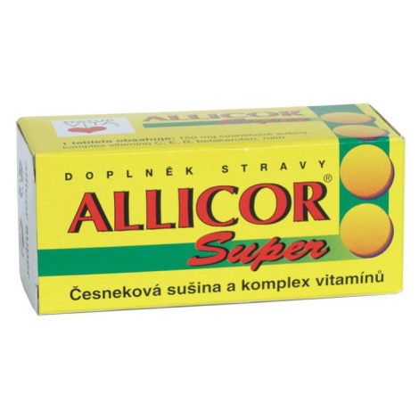 Naturvita Allicor Super česnek + vitaminy 60 tablet