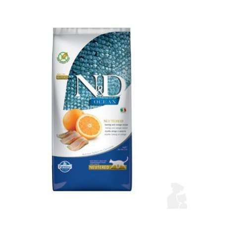 N&D OCEAN CAT NEUTERED Adult Herring & Orange 5kg