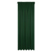 Dekorační závěs s řasící páskou "BLACKOUT" zatemňující SHARY 135x270 cm, tmavě zelená, (cena za 