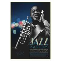 Ilustrace Legend Series- Jazz, Fadil, 30 × 40 cm