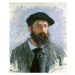 Claude Monet - Obrazová reprodukce Self Portrait, (35 x 40 cm)