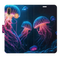 iSaprio flip pouzdro Jellyfish pro Samsung Galaxy A40