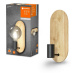 OSRAM LEDVANCE nástěnné svítidlo Decor Wood Wall E27 4058075757080