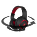 Headset Niceboy ORYX X300 / herní sluchátka / 20 Hz až 20 kHz / 110 dB / 16 ohm / černá/červená 