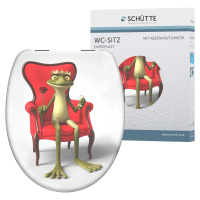 FROG KING WC sedátko z duroplastu se systémem jemného dovírání