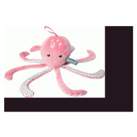 Hencz Toys Edukační hračka šustík Chobotnice - velvet růžová