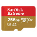 SanDisk micro SDXC karta 256GB Extreme Mobile Gaming (190 MB/s Class 10, UHS-I U3 V30)