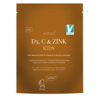 Nordbo Vitamin D3, C & Zink Kids 75g