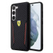 Kryt Ferrari Samsung Galaxy S23+ black hardcase Carbon Contrast Edges (FEHCS23MNPYK)