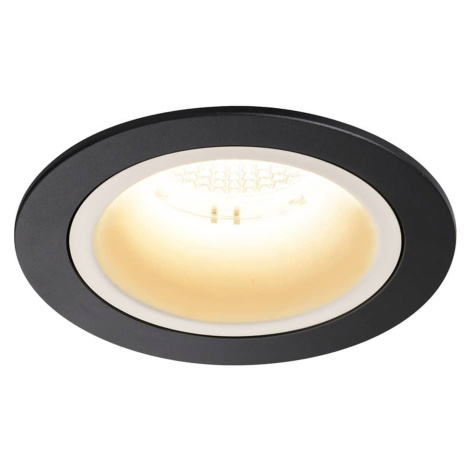 SLV BIG WHITE NUMINOS DL M vnitřní LED zápustné stropní svítidlo černá/bílá 3000 K 55° včetně li