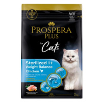 Prospera Plus Sterilizovaný 1+ Kurča Váhová rovnováha 2kg