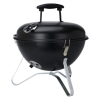 Home Elements Kulatý gril BBQ, 37 cm, černý