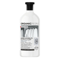 Organic People Eko prací gel na bílé prádlo, vodní lilie a japonská rýže 1000 ml
