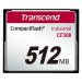 Transcend 512MB INDUSTRIAL CF300 CF CARD, high speed 300X paměťová karta (SLC)