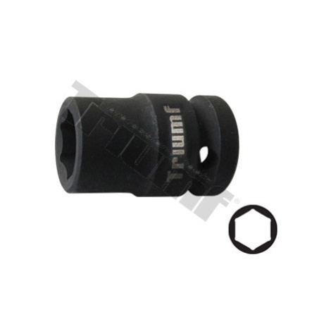 Hlavice kovaná 6 - hranná 1/2" vstup, krátký - 15 mm