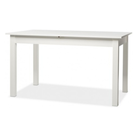 Rozkládací jídelní stůl Coburg 137x80 cm, bílý Asko