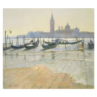 Timothy Easton - Obrazová reprodukce Venice at Dawn, (40 x 35 cm)