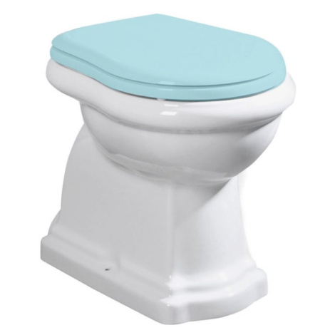 Kerasan RETRO WC mísa stojící, 38,5x59cm, spodní odpad, bílá