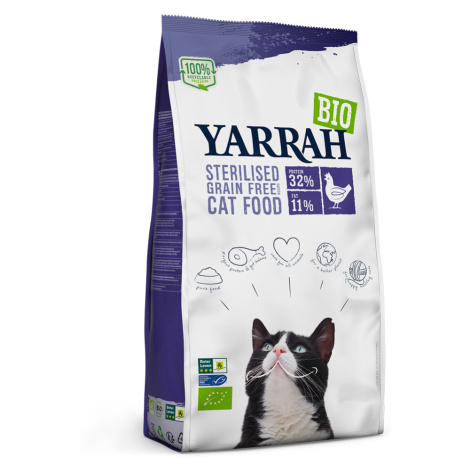 Yarrah Bio Sterilised krmivo pro kočky - 6 kg