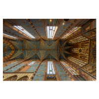 Fotografie The choir of St Mary's basilica in Krakow, Poland., Julian Elliott Photography, 40 × 