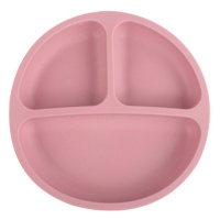 Dětský silikonový talíř PupyHou Barva: Pink (růžová)