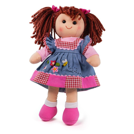 Bigjigs Toys Látková panenka Melody 34 cm