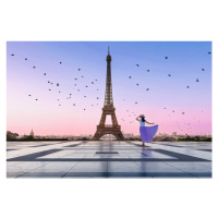 Fotografie Good Morning Eiffel, Kenneth Zeng, 40 × 26.7 cm