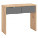 Konzolový stolek abuela - dub artisan/šedá