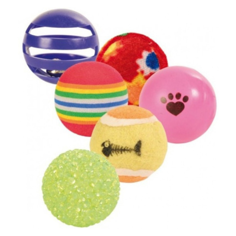 Trixie Set míčů pro kočky 6 ks (TRX4523)