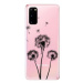 iSaprio Three Dandelions - black pro Samsung Galaxy S20