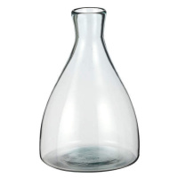 Váza/lahev skleněná JOSIE čirá 29cm