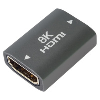 PremiumCord 8K Adaptér spojka HDMI A - HDMI A, Female/Female, kovová