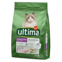 Ultima Cat Sterilized Hairball - Výhodné balení: 2 x 7,5 kg