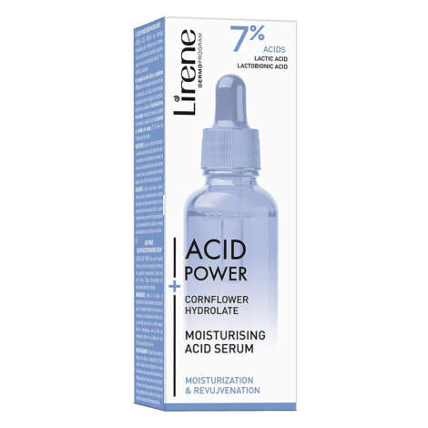 Lirene Acid Power Hydratační sérum s hydrolátem z chrpy 30 ml
