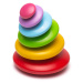 Bigjigs Toys Dřevěná balanční hra - usazování barevných oblázků