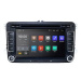 HIZPO CD DVD 7" Autorádio Škoda, Volkswagen VW, Seat Android systém, GPS Navigace, Logo, USB