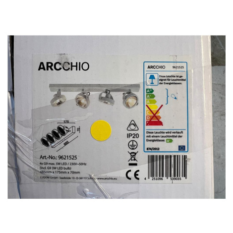 Arcchio Arcchio - LED Bodové svítidlo LIEVEN 4xG9/3W/230V