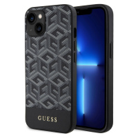 Guess PU G Cube MagSafe Kryt iPhone 15 černý