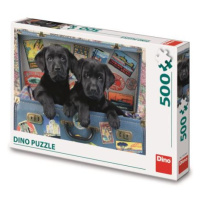 Dino Štěňátka v kufru 500 Puzzle