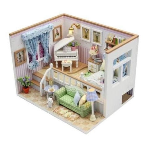 Dvěděti miniatura domečku Domov tvých snů 2DM026
