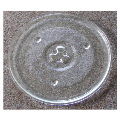 DOMO Skleněný talíř mikrovlnné trouby DOMO - 27 cm DOMO-ELEKTRO