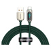 Kabel Baseus Display Cable USB to Type-C, 66W, 2m (green)