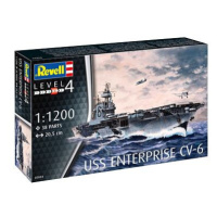 Revell Plastic ModelKit loď 05824 - USS Enterprise (1:1200)