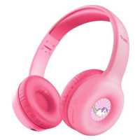 Trust NOUNA Wireless Kids headphones růžová