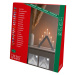 Konstsmide Christmas Dřevěný svícen, 7 plamenů, výška 34 cm, šedý