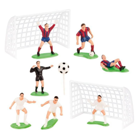 Fotbalové figurky 10ks, 5-6,5cm - Dekora