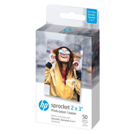 HP Zink Paper Sprocket 50 ks 2x3"